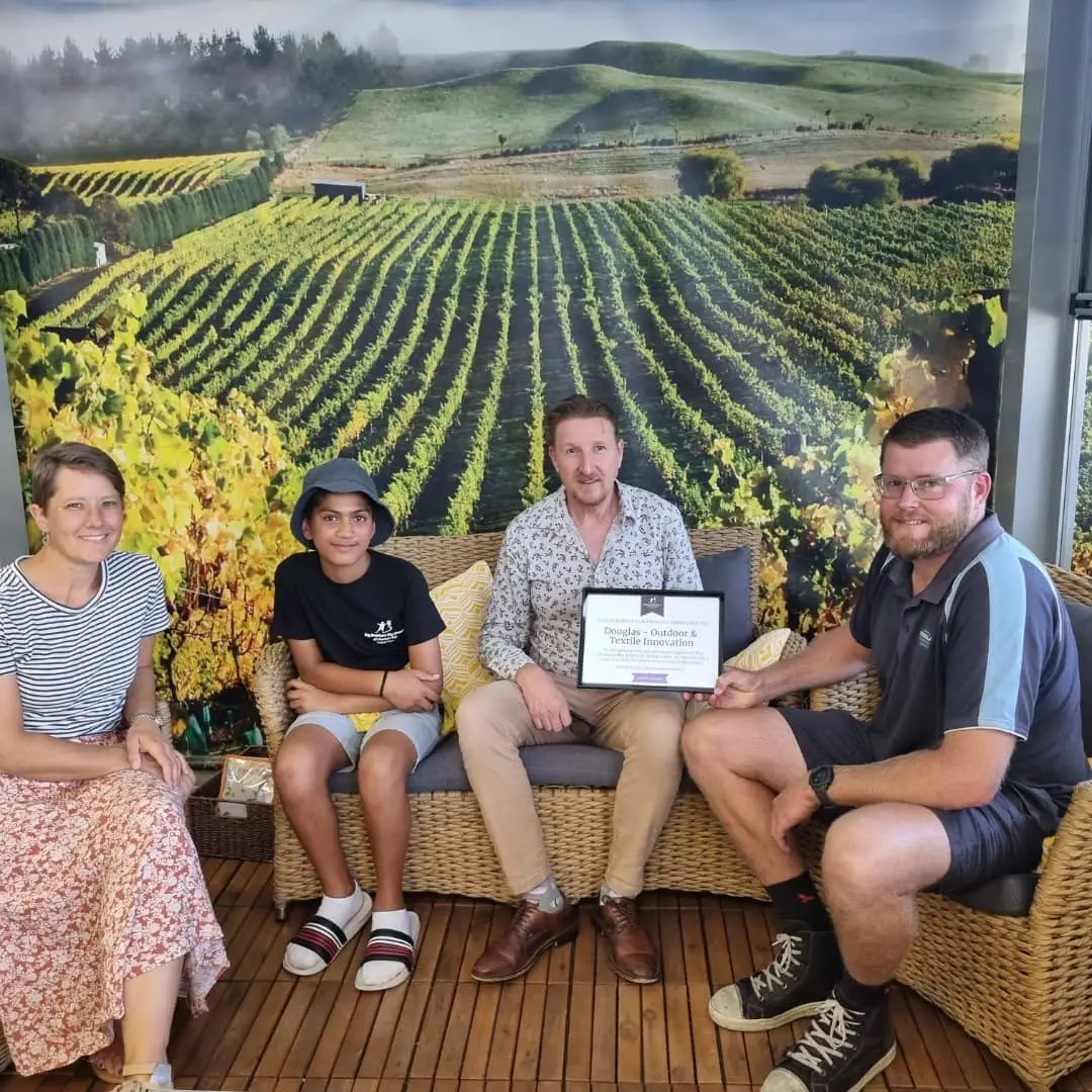 Suzanne and Adam of Douglas with their Big Brother Big Sisters Hawkes Bay match up in 2023