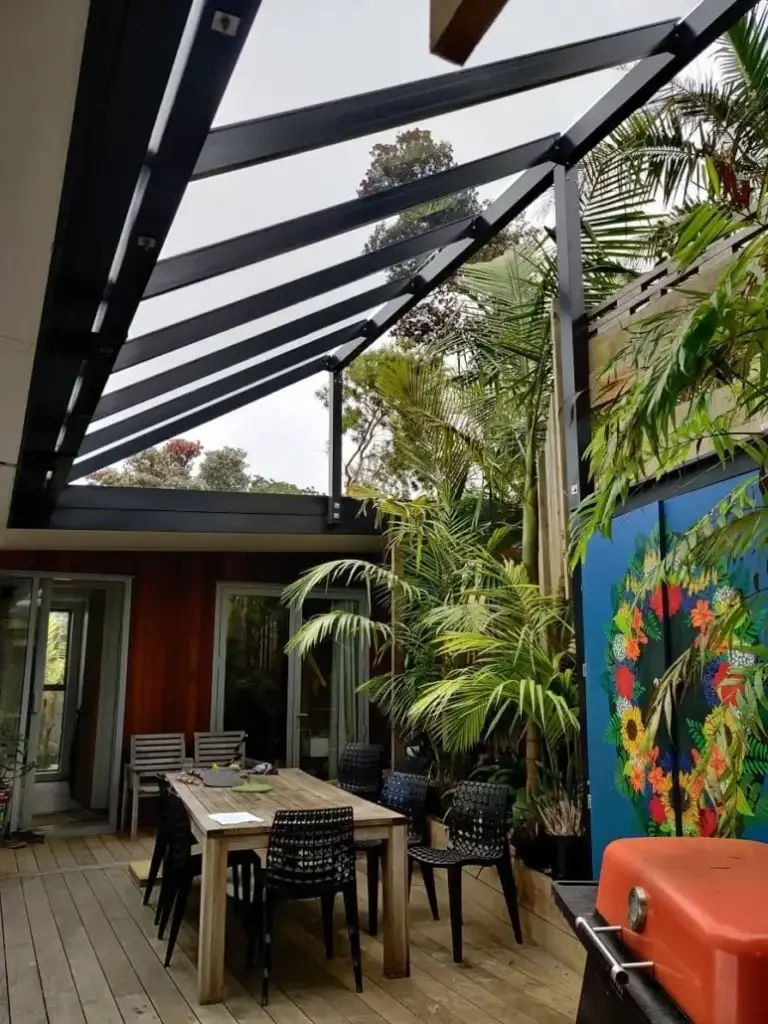 Douglas-Innovation-Hawkes-Bay-Clearspan-Glazed-polycarb-cafe